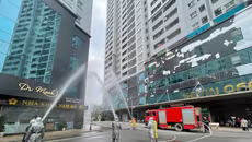 Ứng phó, xử lý sự cố cháy, nổ giả định tại Khu đô thị Nam Đô Complex