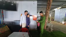 Công an phường Tây Hồ quyết liệt thực hiện các biện pháp đảm bảo an toàn cháy, nổ 