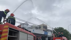 Thực tập phương án chữa cháy tại Cửa hàng xăng dầu Phúc Tiến