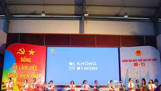 Công an phường Tây Hồ hưởng ứng ngày pháp luật Việt Nam