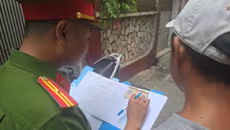 Công an phường Tây Hồ phát động cao điểm tổng rà soát, làm sạch dữ liệu đăng ký phương tiện và giấy phép lái xe