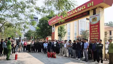 Kiểm tra, hướng dẫn cơ sở thuộc diện quản lý phòng cháy tại xã Quảng Bị