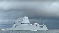 Khu trục hạm Zumwalt 'đối đầu sòng phẳng' mọi đối thủ nhờ tên lửa siêu thanh