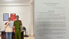 Công an phường Tương Mai giúp tìm được học sinh đi lạc