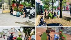 Công an phường Việt Hưng “chấn chỉnh” vi phạm giao thông quanh trường học