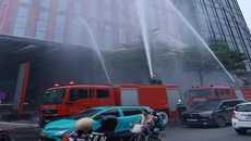 Thực tập phương án chữa cháy và cứu nạn, cứu hộ tại Tòa nhà Coninco