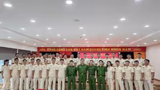 Điều động, bổ nhiệm 34 Phó Đội trưởng thuộc Phòng Cảnh sát phòng cháy, chữa cháy và cứu nạn, cứu hộ