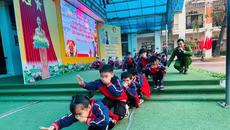 Trang bị “lá chắn” an toàn phòng cháy cho học sinh