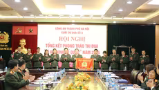 Cụm thi đua số 5 đóng góp quan trọng vào thành tích chung của Công an thành phố Hà Nội