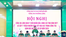 'Kim chỉ nam' để cán bộ, chiến sĩ Công an phường Láng hoàn thành xuất sắc nhiệm vụ