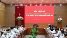  Mặt trận Tổ quốc Việt Nam chuẩn hóa quy trình làm việc, “củng cố thế trận lòng dân”