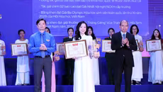 Vinh danh các nhà khoa học trẻ xuất sắc được nhận Giải thưởng Quả Cầu Vàng 2024 