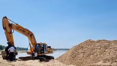 Hà Nội không đấu giá 3 mỏ cát để đảm bảo vật liệu dự án trọng điểm