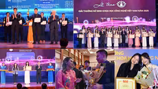 Vinh danh 10 nhà khoa học trẻ đoạt Giải thưởng Quả cầu vàng năm 2025