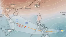 Các tỉnh từ Thanh Hóa đến An Giang chủ động ứng phó với bão Kalmaegi