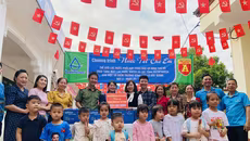 “Nước tốt cho em” tiếp tục hành trình đến vùng ngập lũ Bắc Ninh