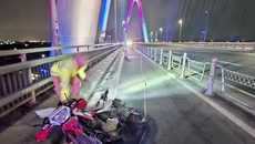 Thông báo tìm nhân chứng vụ tai nạn giao thông trên cầu Nhật Tân