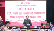 Công an Hà Nội xử lý vi phạm về trật tự an toàn giao thông trên môi trường điện tử