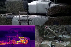 Nga trang bị lớp ngụy trang mới cho xe tăng T-90M để chống lại UAV Ukraine