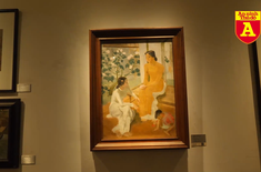 Cận cảnh kiệt tác bảo vật quốc gia "Hai thiếu nữ và em bé"