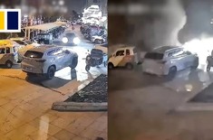 Đường ống sưởi ấm bất ngờ phát nổ giữa giao lộ tại Trung Quốc