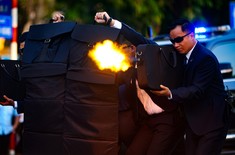 Video lực lượng Cảnh vệ CAND trình diễn nghiệp vụ, phản ứng thần tốc bảo vệ yếu nhân