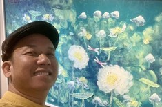 Mùa sen đến sớm với “Thiên - Địa - Nhân sinh”