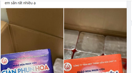 Giới buôn pháo hoa lùng mua “Phiếu mua hàng” của nhà máy Z121