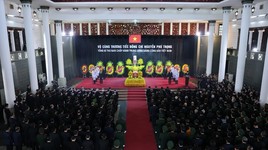 Điếu văn truy điệu Tổng Bí thư Nguyễn Phú Trọng