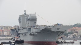 Tàu đổ bộ tấn công kiêm tàu sân bay hạng nhẹ tối tân nhất châu Âu đi vào hoạt động