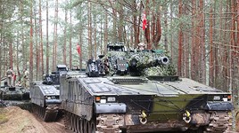 Đồng minh cấp tốc viện trợ Ukraine loạt xe chiến đấu bộ binh CV90 tối tân nhất