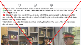 Cảnh báo thủ đoạn mạo danh các đơn vị của Bộ Công an, Công ty Luật để hỗ trợ lấy lại tiền lừa đảo