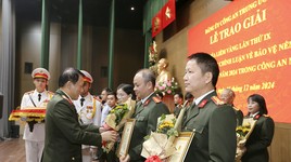 An ninh Thủ đô giành giải A Giải Búa Liềm Vàng trong Công an nhân dân năm 2024
