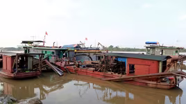 Quyết liệt xử lý vi phạm trong lĩnh vực khai thác tài nguyên cát, sỏi