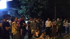 Bàng hoàng chiếc xe ô tô 7 chỗ đâm tử vong nữ công nhân môi trường