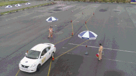 "Lái xe ô tô giỏi và an toàn trong lực lượng Công an nhân dân"