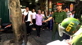 Tổng kiểm tra, xử lý những vi phạm về trật tự đô thị trên địa bàn phố cổ