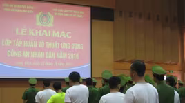 Nâng cao bản lĩnh, trấn áp tội phạm