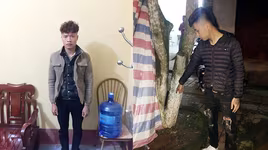 Dùng gậy sắt chặn đánh khách du lịch