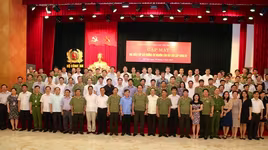 Đảng ủy Công an Trung ương gặp mặt Lớp bồi dưỡng dự nguồn cán bộ cao cấp khóa VI