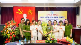 Ra mắt Ban chấp hành mới Hội Phụ nữ Phòng Kỹ thuật hình sự