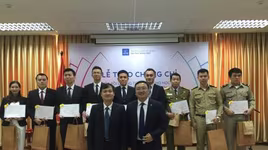 Bồi dưỡng tiếng Việt cho các học viên Cảnh sát nước ngoài