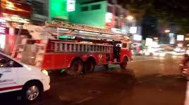 Xe chữa cháy đi làm nhiệm vụ được quyền ưu tiên từ bất kỳ hướng nào