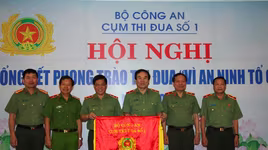 Công an Hà Nội được bầu là Đơn vị Cụm trưởng Cụm thi đua số 1 năm 2020