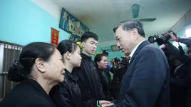 "Toàn lực lượng Công an và nhân dân mãi ghi nhận gương hy sinh anh dũng của các đồng chí"