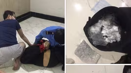 Nửa đêm, gã trai bị ‘tóm sống’ cùng lô ma túy trong tòa chung cư