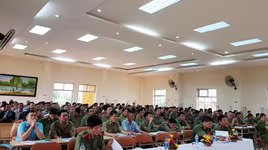 Nâng cao kiến thức pháp luật cho lực lượng bảo vệ dân phố