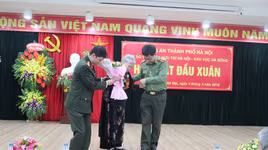 Họp mặt đầu xuân Câu lạc bộ Sỹ quan Công an hưu trí khu vực Hà Đông