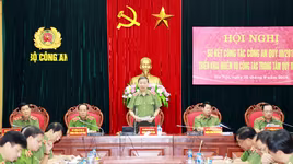 Chủ động tấn công tội phạm, đảm bảo an ninh trật tự những tháng cuối năm