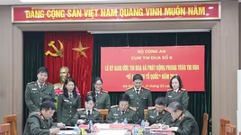 Thi đua gắn liền với công tác xây dựng lực lượng